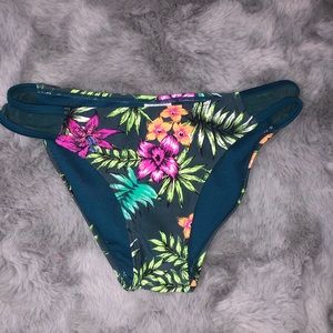 Floral Mesh Bikini Bottoms